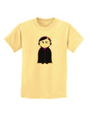 Cute Vampire Girl Halloween Childrens T-Shirt-Childrens T-Shirt-TooLoud-Daffodil-Yellow-X-Small-Davson Sales