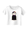 Cute Vampire Girl Halloween Infant T-Shirt-Infant T-Shirt-TooLoud-White-06-Months-Davson Sales