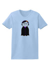 Cute Vampire Girl Halloween Womens T-Shirt-Womens T-Shirt-TooLoud-Light-Blue-X-Small-Davson Sales