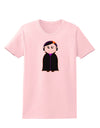 Cute Vampire Girl Halloween Womens T-Shirt-Womens T-Shirt-TooLoud-PalePink-X-Small-Davson Sales