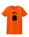 Cute Vampire Girl Halloween Womens T-Shirt-Womens T-Shirt-TooLoud-Orange-X-Small-Davson Sales