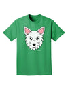 Cute West Highland White Terrier Westie Dog Adult Dark T-Shirt by TooLoud-Mens T-Shirt-TooLoud-Kelly-Green-Small-Davson Sales