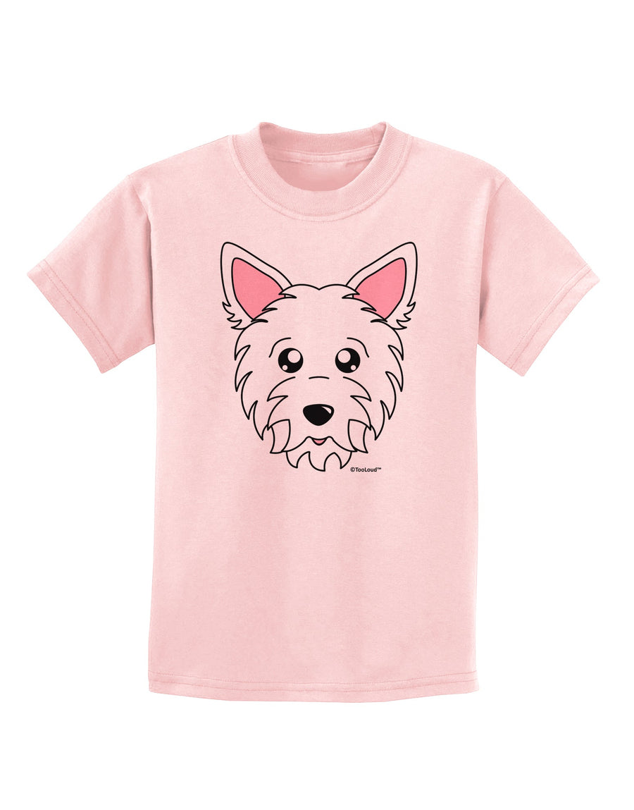 Cute West Highland White Terrier Westie Dog Childrens T-Shirt by TooLoud-Childrens T-Shirt-TooLoud-White-X-Small-Davson Sales