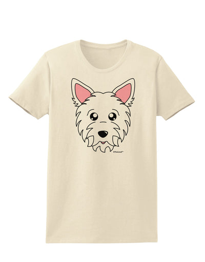 Cute West Highland White Terrier Westie Dog Womens T-Shirt by TooLoud-Womens T-Shirt-TooLoud-Natural-X-Small-Davson Sales