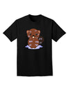 Cute Wet Beaver Adult Dark T-Shirt-Mens T-Shirt-TooLoud-Black-Small-Davson Sales