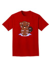 Cute Wet Beaver Adult Dark T-Shirt-Mens T-Shirt-TooLoud-Red-Small-Davson Sales