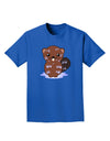 Cute Wet Beaver Adult Dark T-Shirt-Mens T-Shirt-TooLoud-Royal-Blue-Small-Davson Sales