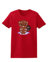 Cute Wet Beaver Womens Dark T-Shirt-TooLoud-Red-X-Small-Davson Sales