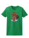 Cute Wet Beaver Womens Dark T-Shirt-TooLoud-Kelly-Green-X-Small-Davson Sales