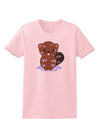 Cute Wet Beaver Womens T-Shirt-Womens T-Shirt-TooLoud-PalePink-X-Small-Davson Sales