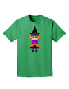 Cute Witch Halloween Adult Dark T-Shirt-Mens T-Shirt-TooLoud-Kelly-Green-Small-Davson Sales