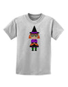 Cute Witch Halloween Childrens T-Shirt-Childrens T-Shirt-TooLoud-AshGray-X-Small-Davson Sales