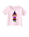 Cute Witch Halloween Infant T-Shirt-Infant T-Shirt-TooLoud-Light-Pink-06-Months-Davson Sales