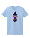 Cute Witch Halloween Womens T-Shirt-Womens T-Shirt-TooLoud-Light-Blue-X-Small-Davson Sales