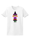 Cute Witch Halloween Womens T-Shirt-Womens T-Shirt-TooLoud-White-X-Small-Davson Sales