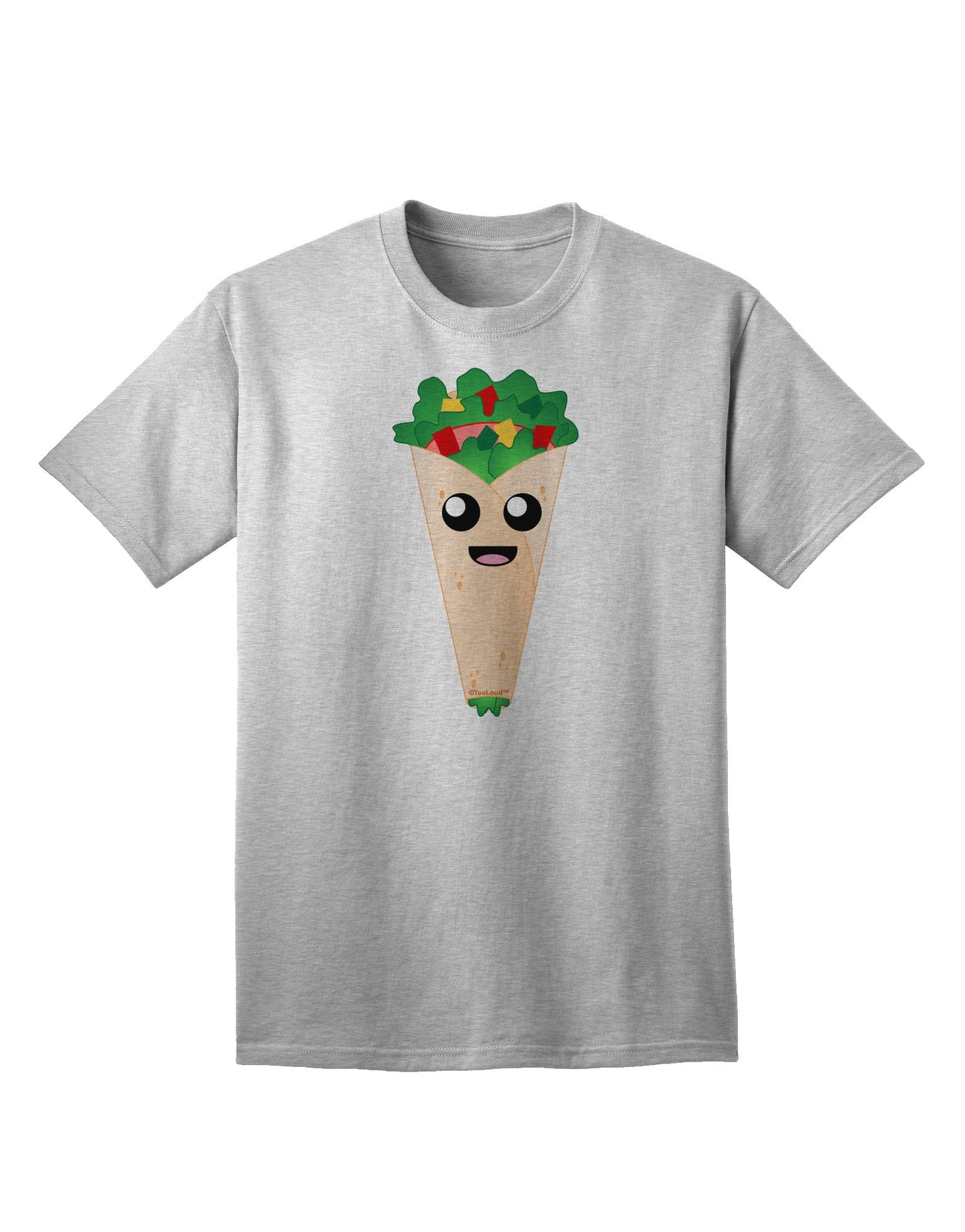 Cute Wrap Adult T-Shirt-Mens T-Shirt-TooLoud-AshGray-Small-Davson Sales