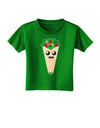 Cute Wrap Toddler T-Shirt Dark-Toddler T-Shirt-TooLoud-Clover-Green-2T-Davson Sales