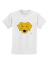 Cute Yellow Labrador Retriever Dog Childrens T-Shirt by TooLoud-Childrens T-Shirt-TooLoud-White-X-Small-Davson Sales