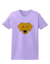 Cute Yellow Labrador Retriever Dog Womens T-Shirt by TooLoud-Womens T-Shirt-TooLoud-Lavender-X-Small-Davson Sales