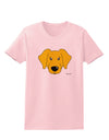 Cute Yellow Labrador Retriever Dog Womens T-Shirt by TooLoud-Womens T-Shirt-TooLoud-PalePink-X-Small-Davson Sales