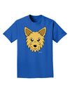 Cute Yorkshire Terrier Yorkie Dog Adult Dark T-Shirt by TooLoud-Mens T-Shirt-TooLoud-Royal-Blue-Small-Davson Sales