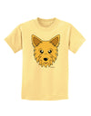 Cute Yorkshire Terrier Yorkie Dog Childrens T-Shirt by TooLoud-Childrens T-Shirt-TooLoud-Daffodil-Yellow-X-Small-Davson Sales