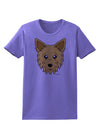 Cute Yorkshire Terrier Yorkie Dog Womens T-Shirt by TooLoud-Womens T-Shirt-TooLoud-Violet-X-Small-Davson Sales