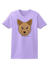 Cute Yorkshire Terrier Yorkie Dog Womens T-Shirt by TooLoud-Womens T-Shirt-TooLoud-Lavender-X-Small-Davson Sales