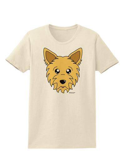 Cute Yorkshire Terrier Yorkie Dog Womens T-Shirt by TooLoud-Womens T-Shirt-TooLoud-Natural-X-Small-Davson Sales