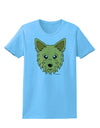 Cute Yorkshire Terrier Yorkie Dog Womens T-Shirt by TooLoud-Womens T-Shirt-TooLoud-Aquatic-Blue-X-Small-Davson Sales