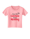 Cuteness From Mommy Toddler T-Shirt-Toddler T-Shirt-TooLoud-Candy-Pink-2T-Davson Sales