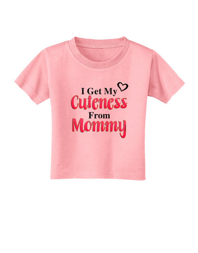 Cuteness From Mommy Toddler T-Shirt-Toddler T-Shirt-TooLoud-Candy-Pink-2T-Davson Sales