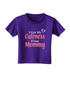 Cuteness From Mommy Toddler T-Shirt Dark-Toddler T-Shirt-TooLoud-Purple-2T-Davson Sales