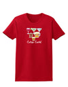 Cutsie Cartel Text Womens Dark T-Shirt-TooLoud-Red-X-Small-Davson Sales