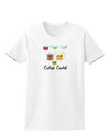 Cutsie Cartel Text Womens T-Shirt-Womens T-Shirt-TooLoud-White-X-Small-Davson Sales