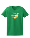 Cutsie Cartel Womens Dark T-Shirt-TooLoud-Kelly-Green-X-Small-Davson Sales