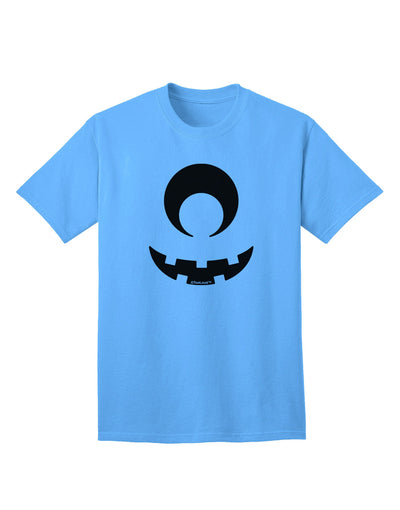 Cyclops Jack-o-Lantern Adult T-Shirt-Mens T-Shirt-TooLoud-Aquatic-Blue-Small-Davson Sales