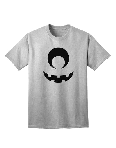 Cyclops Jack-o-Lantern Adult T-Shirt-Mens T-Shirt-TooLoud-AshGray-Small-Davson Sales