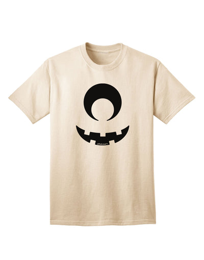 Cyclops Jack-o-Lantern Adult T-Shirt-Mens T-Shirt-TooLoud-Natural-Small-Davson Sales