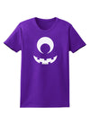 Cyclops Jack-o-Lantern Womens Dark T-Shirt-TooLoud-Purple-X-Small-Davson Sales