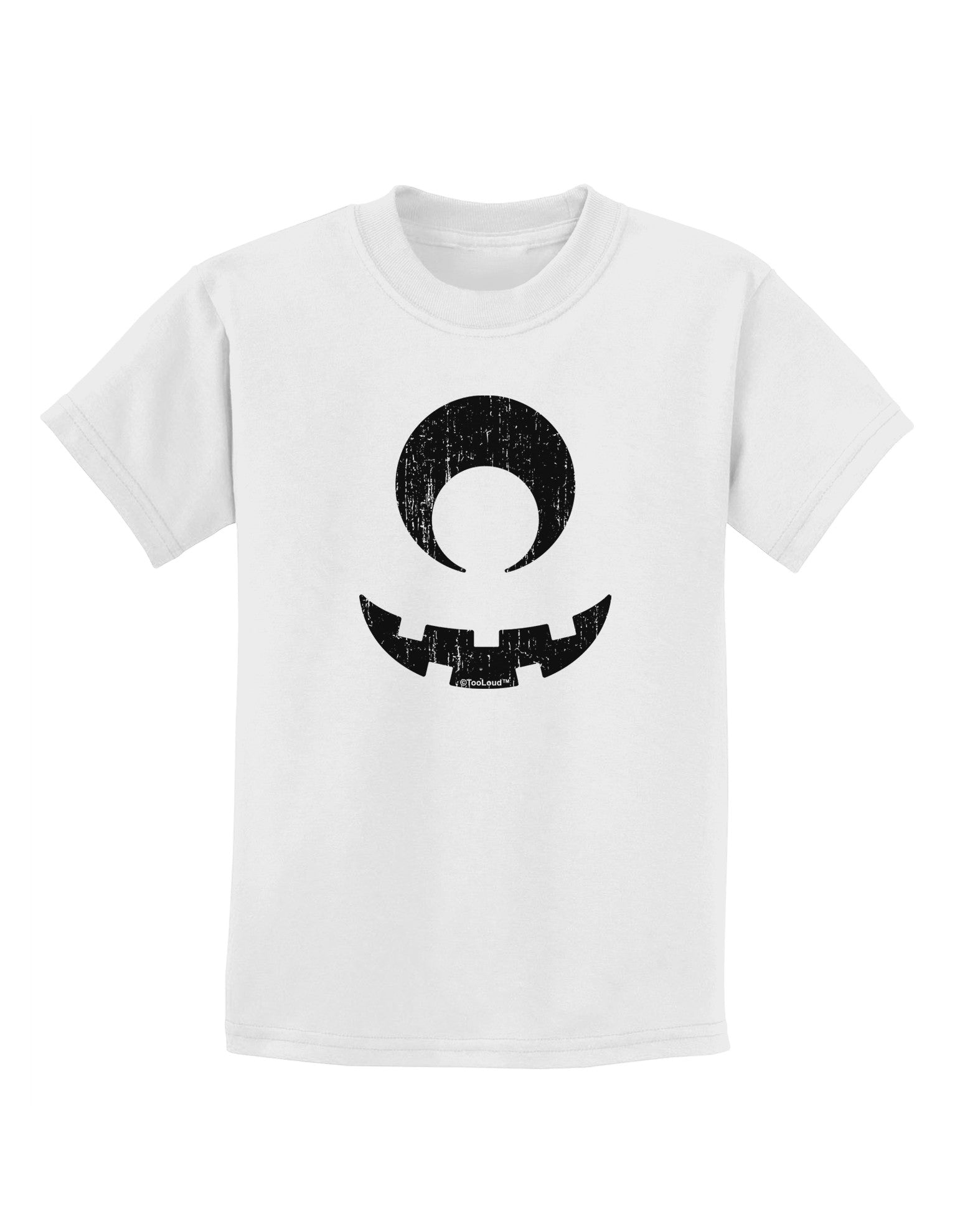 Cyclops Lantern Distressed Childrens T-Shirt-Childrens T-Shirt-TooLoud-White-X-Small-Davson Sales
