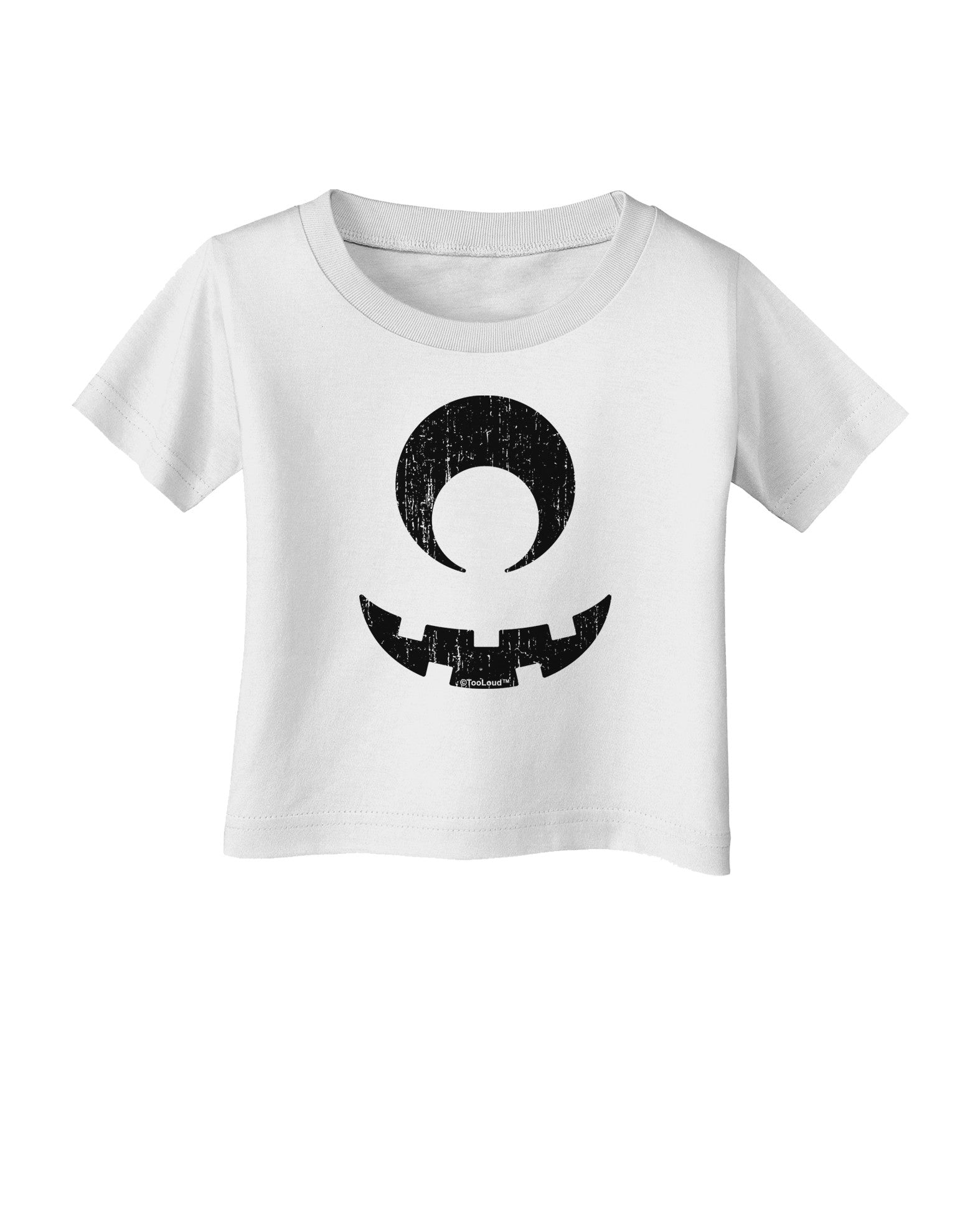 Cyclops Lantern Distressed Infant T-Shirt-Infant T-Shirt-TooLoud-White-06-Months-Davson Sales