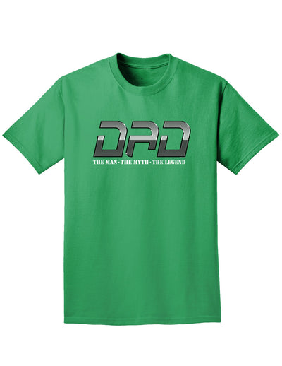 DAD Man Myth Legend Adult Dark T-Shirt-Mens T-Shirt-TooLoud-Kelly-Green-Small-Davson Sales