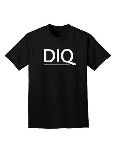 DIQ Wear Logo Adult Dark T-Shirt-Mens T-Shirt-DIQ Wear-Black-Small-Davson Sales