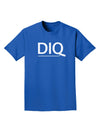 DIQ Wear Logo Adult Dark T-Shirt-Mens T-Shirt-DIQ Wear-Royal-Blue-Small-Davson Sales