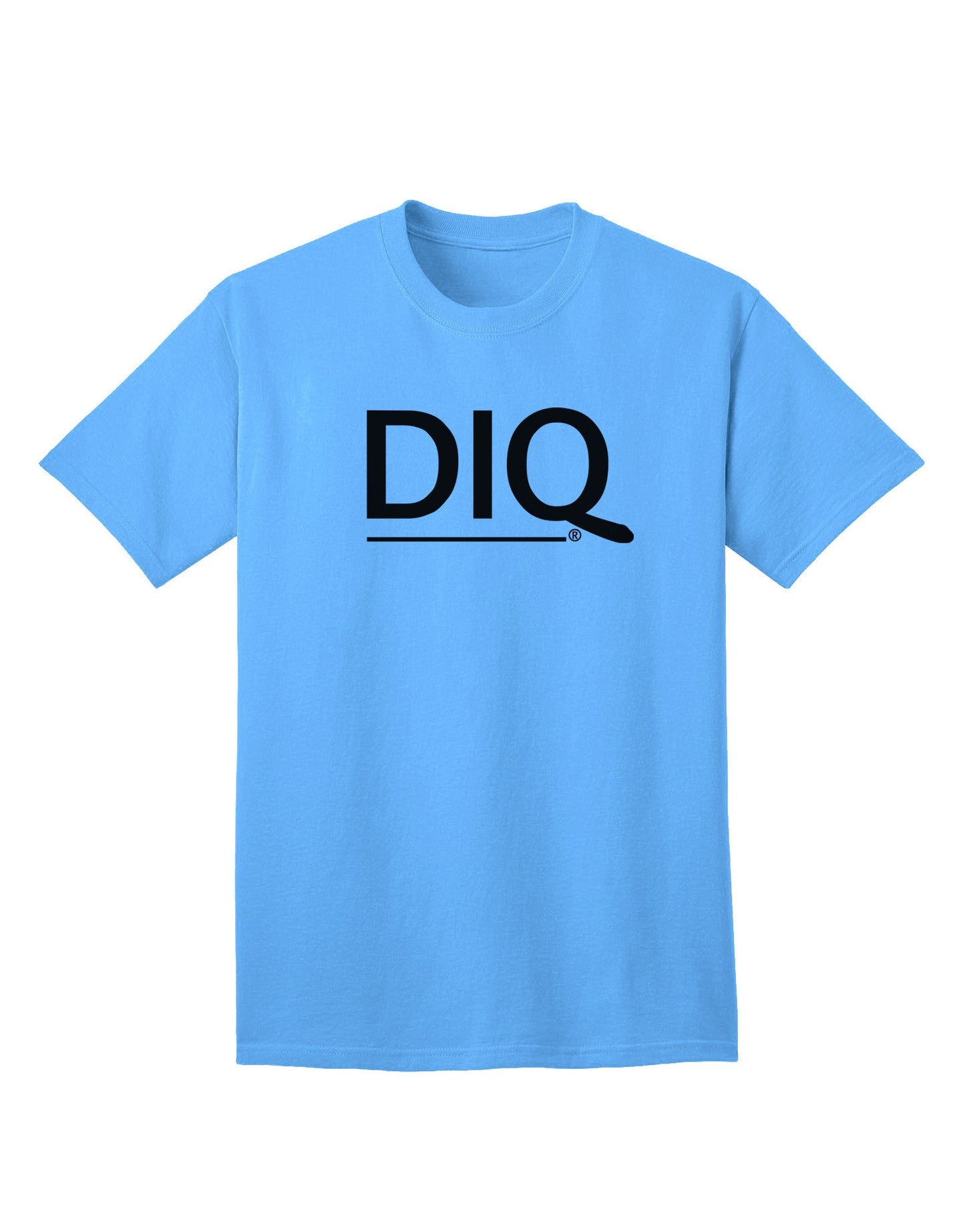 DIQ Wear Logo Adult T-Shirt - Premium Quality Ecommerce Collection-Mens T-shirts-DIQ Wear-Aquatic-Blue-Small-Davson Sales