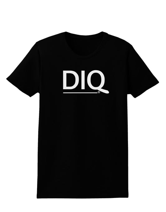 DIQ Wear Logo Womens Dark T-Shirt-DIQ Wear-Black-X-Small-Davson Sales