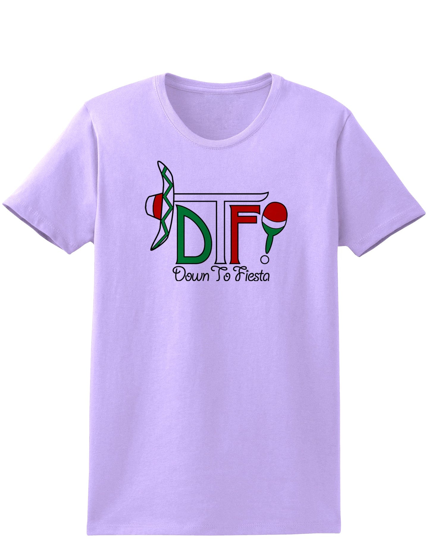 DTF Down To Fiesta Womens T-Shirt-Womens T-Shirt-TooLoud-Lavender-X-Small-Davson Sales