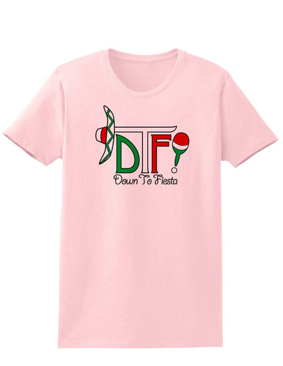 DTF Down To Fiesta Womens T-Shirt-Womens T-Shirt-TooLoud-PalePink-X-Small-Davson Sales