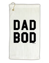 Dad Bod Design Micro Terry Gromet Golf Towel 16 x 25 inch by TooLoud-Golf Towel-TooLoud-White-Davson Sales